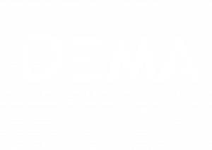 DEMA Solutions White Logo