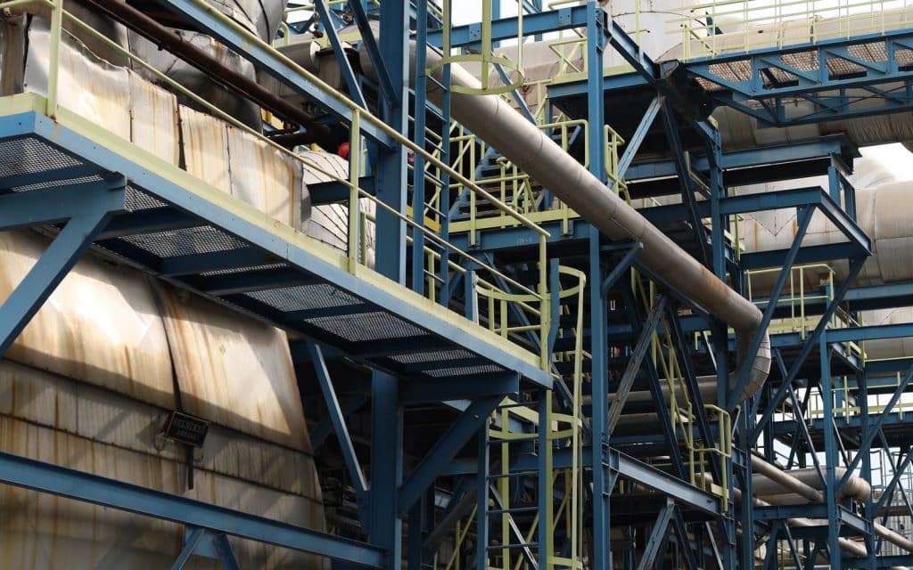 Industrial manufacturing plant